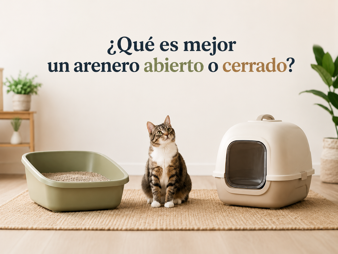 ¿Qué es mejor un arenero abierto o cerrado?
