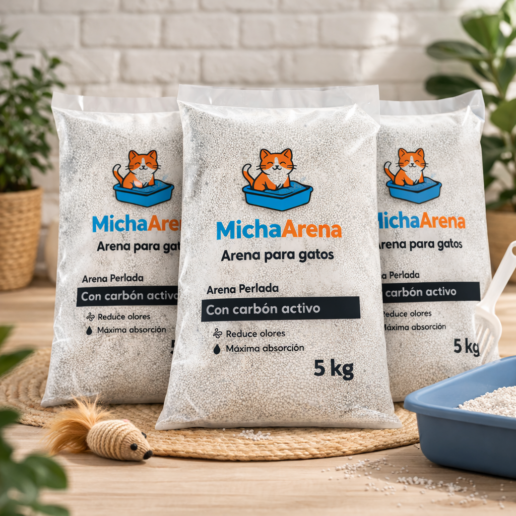 Promo 3X2: Arena para gato MichaArena 5Kg