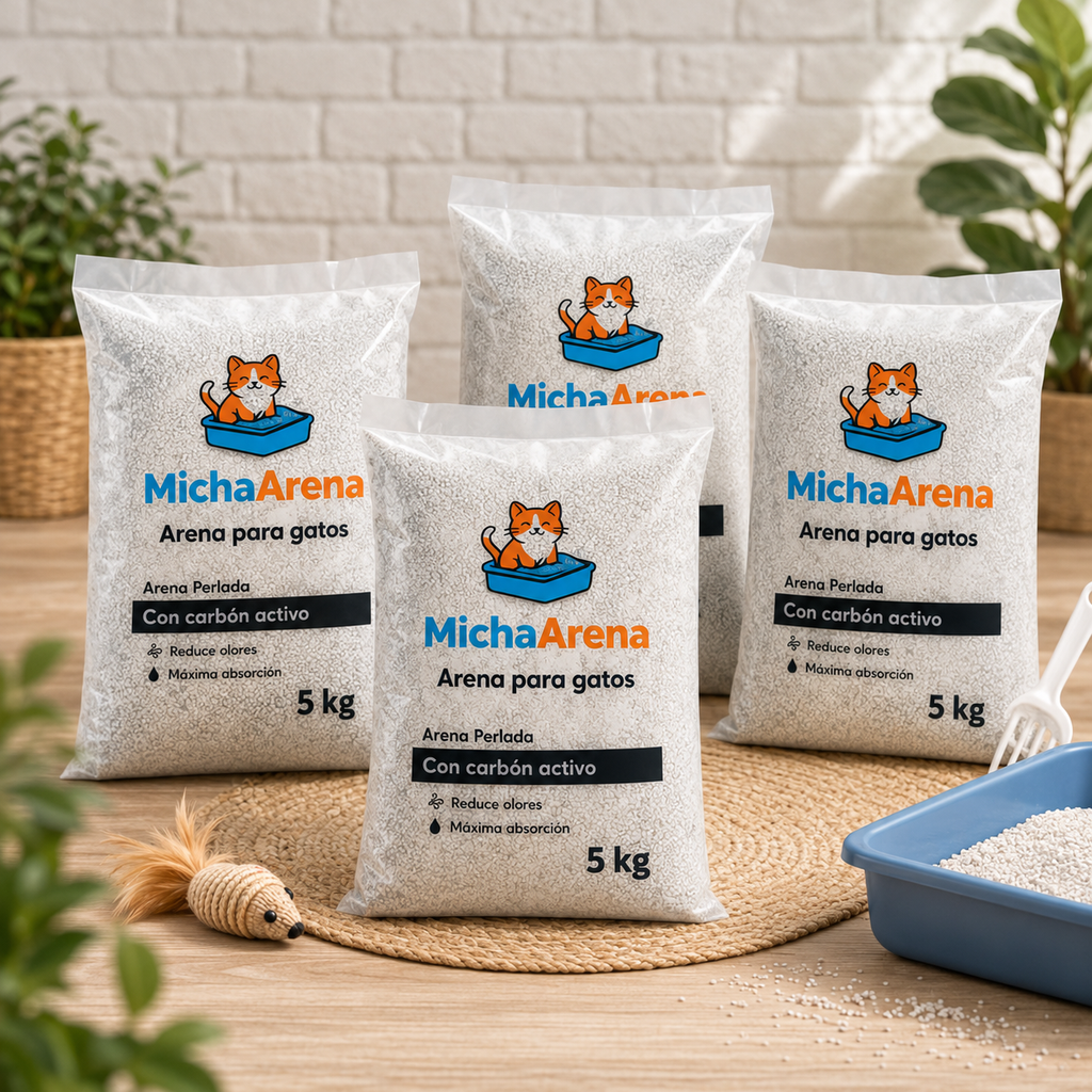 Pack 20 Kg: Arena para gato MichaArena