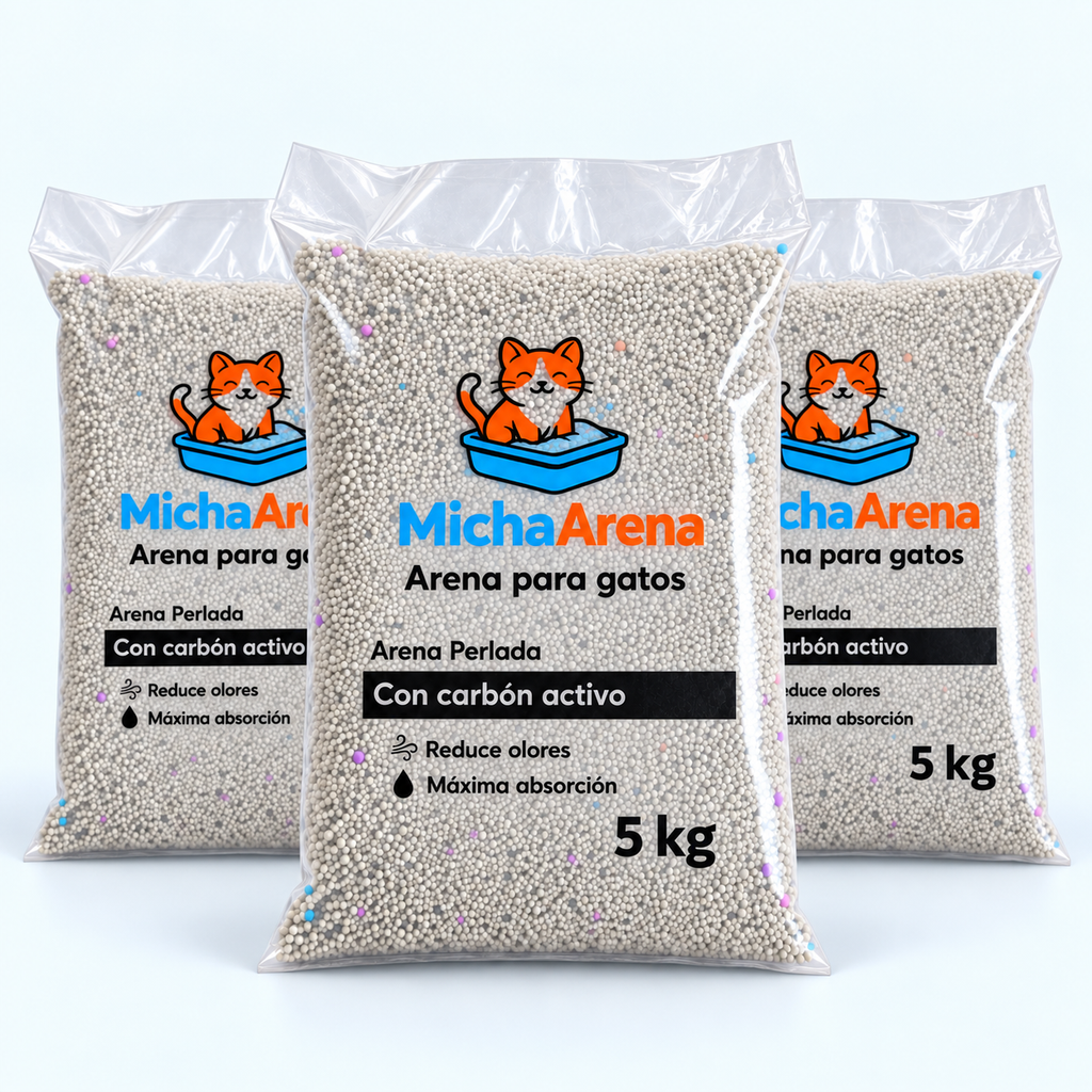 Promo 3X2: Arena para gato MichaArena 5Kg