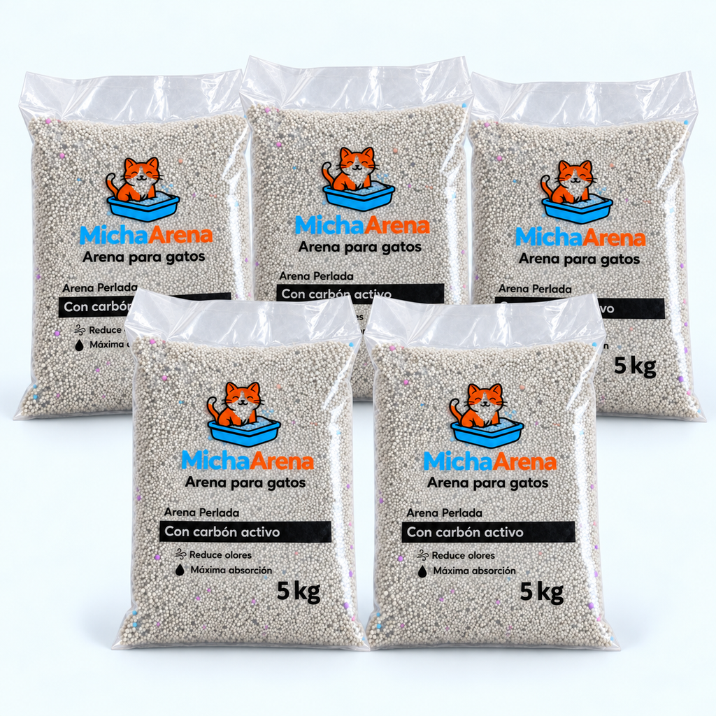 Pack 25 Kg: Arena para gato MichaArena