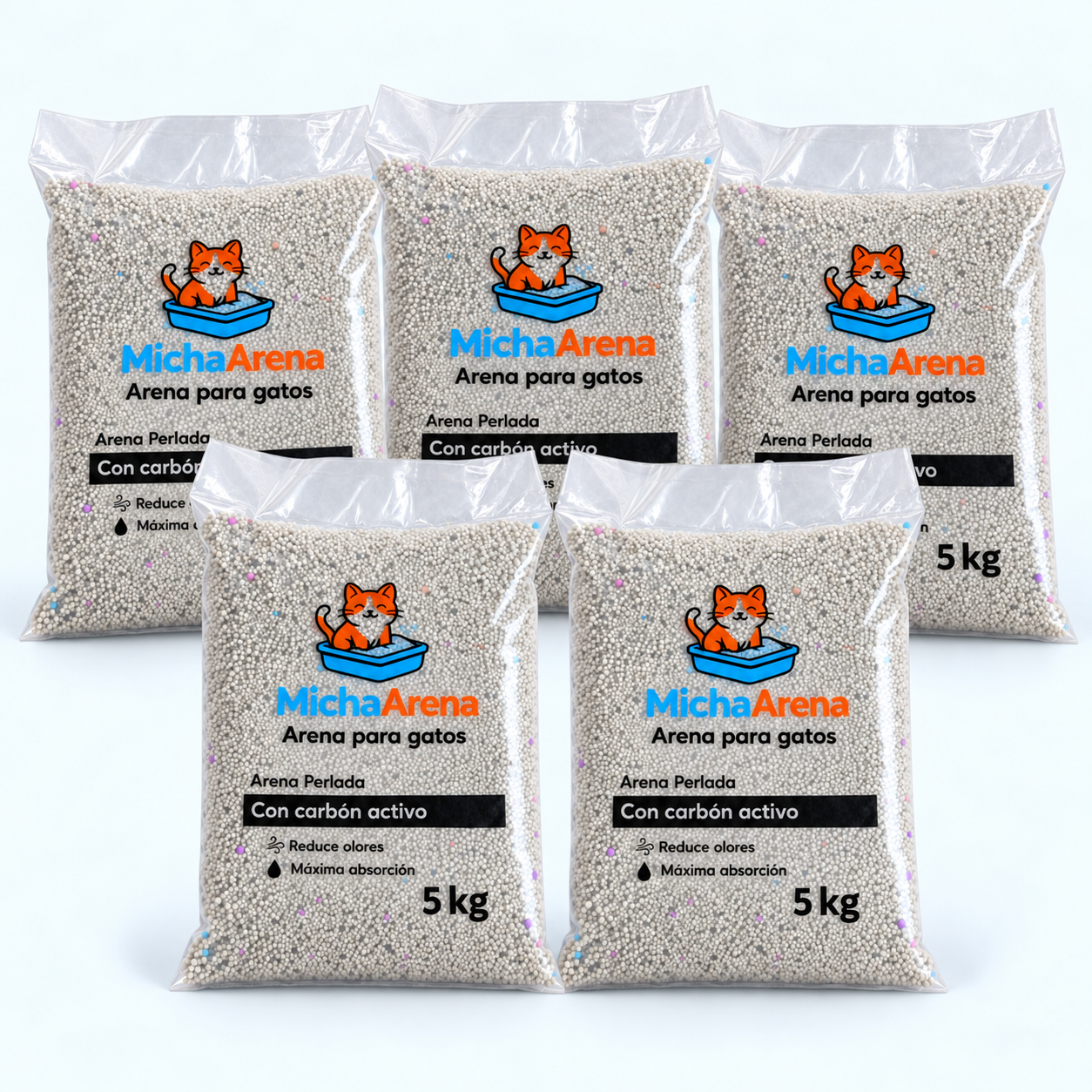 Pack 25 Kg: Arena para gato MichaArena